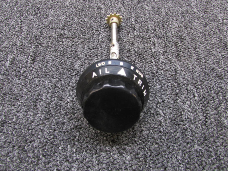 623101-1 Beech 58 Eaton Aileron Trim Wheel Control (Larger Lettering)