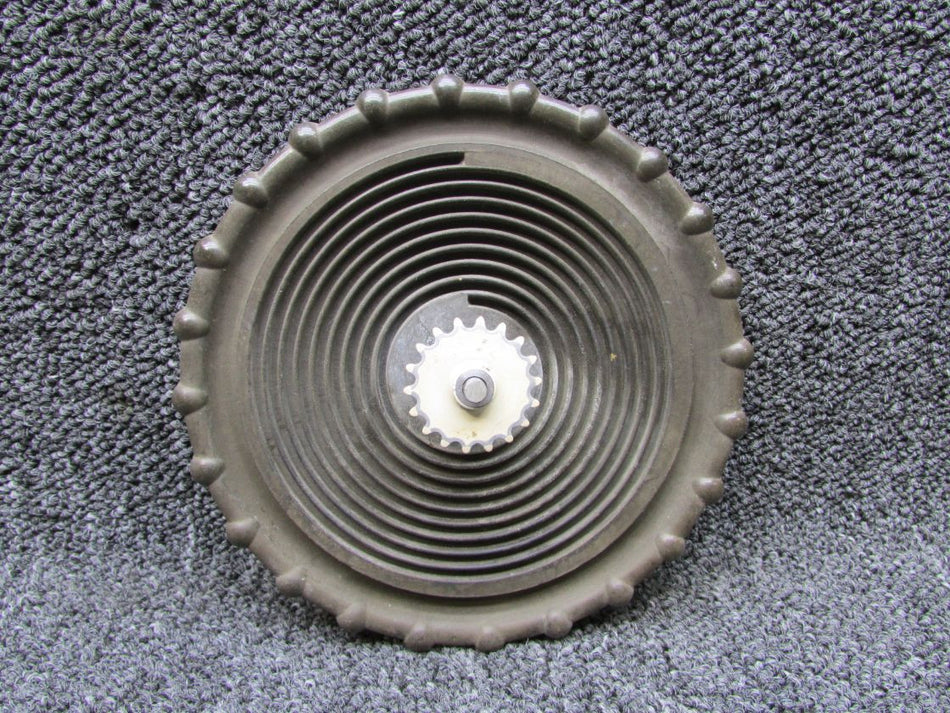0761205-10, 0761210-1AGW Cessna A188B Elevator Trim Wheel Assembly with Sprocket