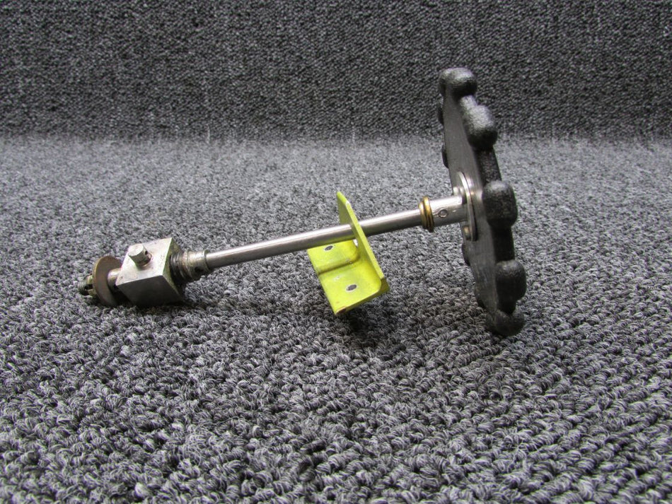 82839-002 Piper PA46-350P Rudder Trim Wheel Assembly (Square Follower)