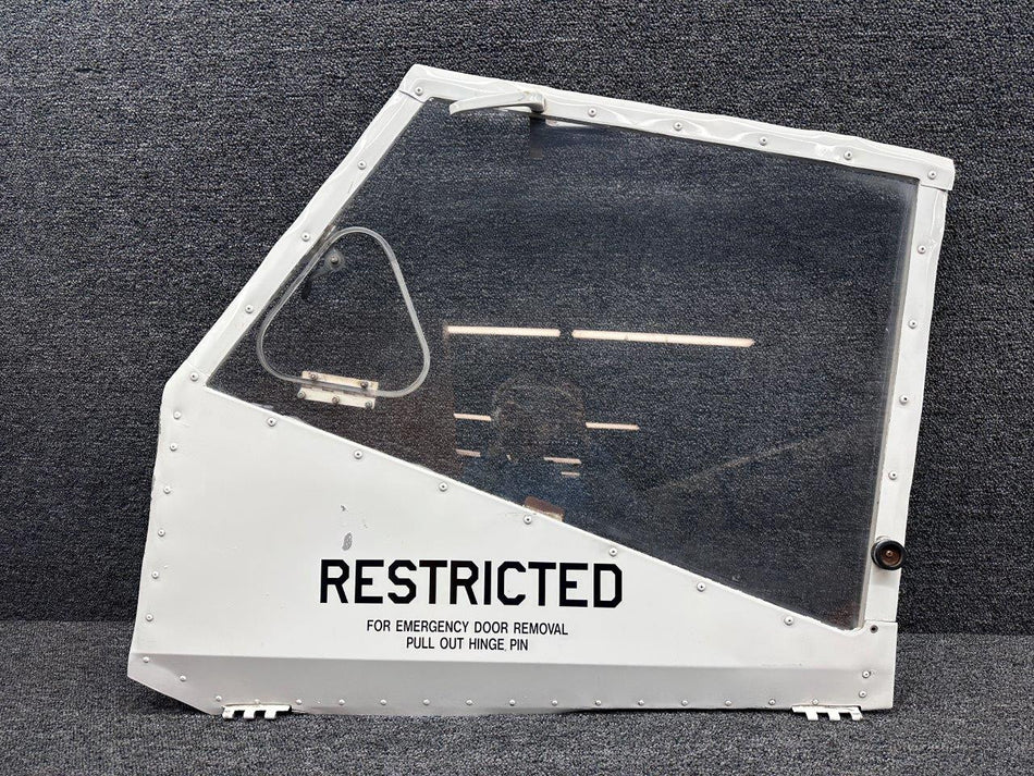 1610004-47 Cessna A188B Cabin Door Structure LH with Storm Window (Not Tinted)