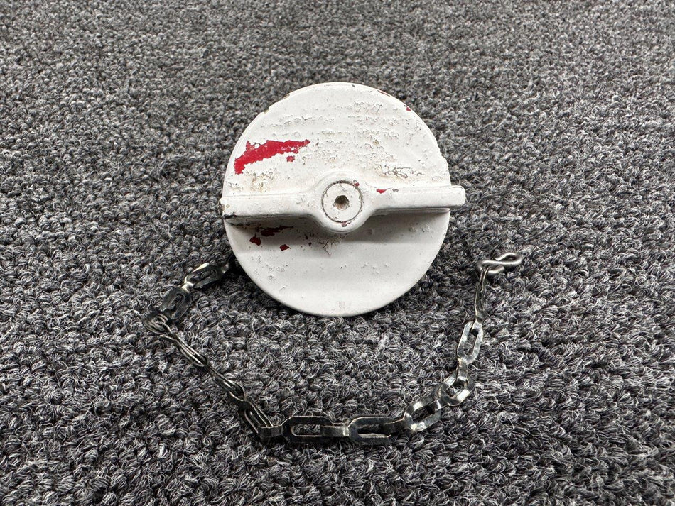 C156001-0106 (Use: C156001-0110) Cessna A188B Fuel Cap Assembly with Chain