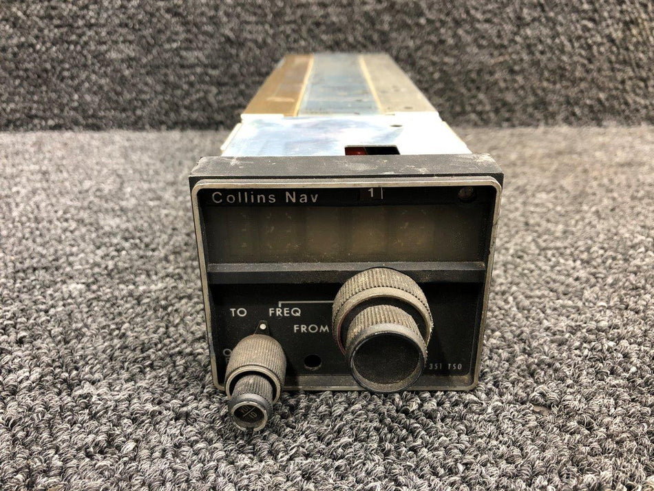 622-2080-011 Collins VIR-351 Navigational Receiver Radio (Volts: 14)