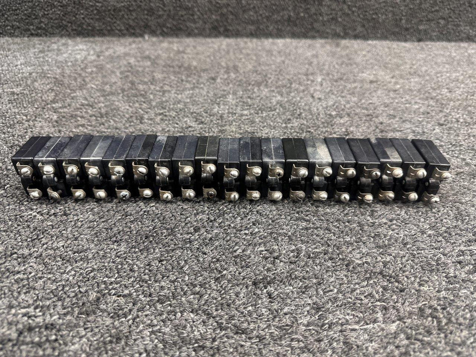 W58X Potter and Brumfield Circuit Breaker Set of 19 (Amps: Various)
