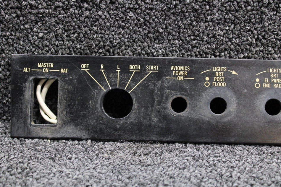 0713577-1 Cessna 182Q Electroluminescent Instrument Panel Lower LH