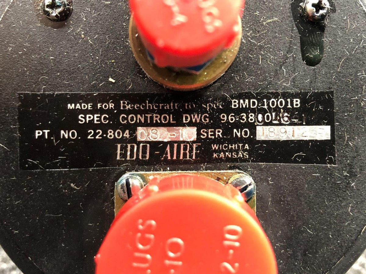 Edo-Aire 22-804-082-10 (Alt: 96-380016-1) Edo-Aire Engine Tri Gauge (Minus Probe)