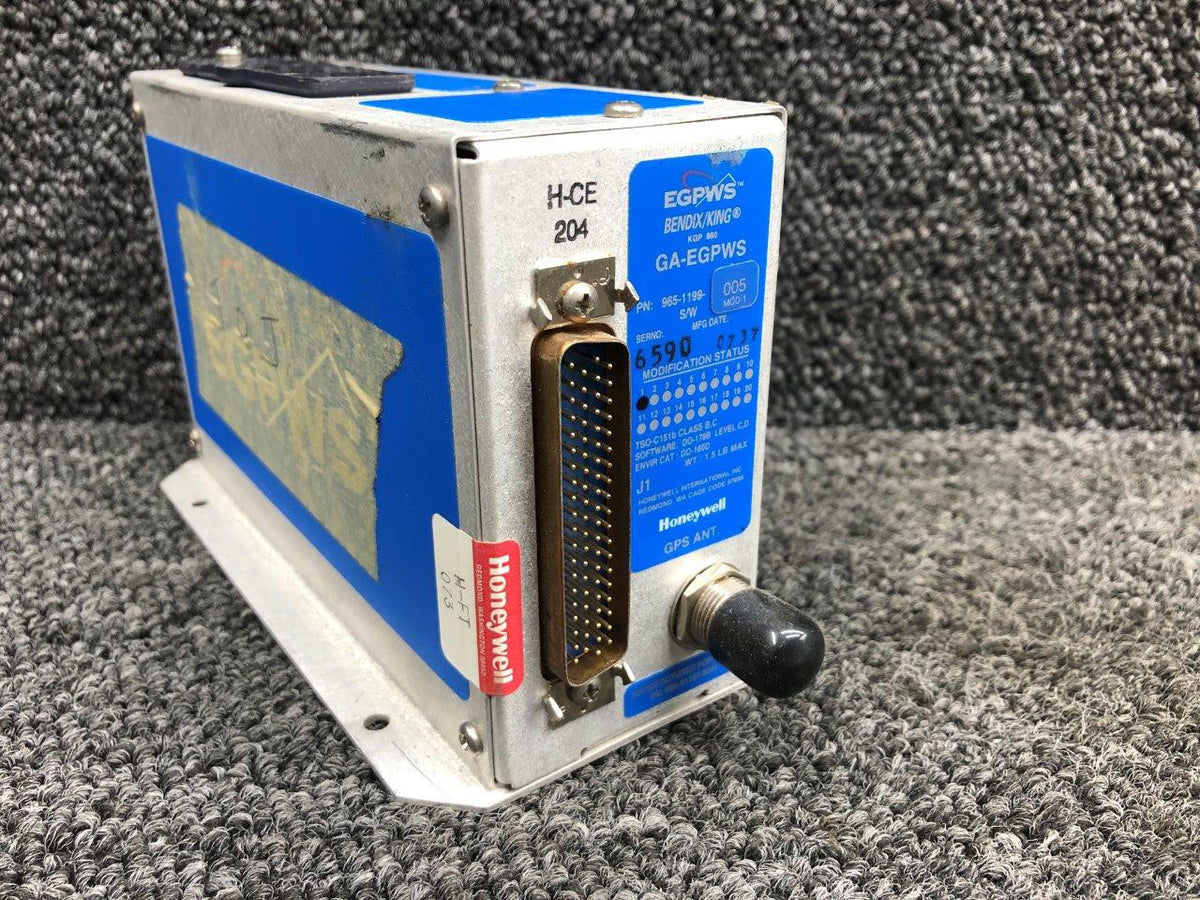 Honeywell 965-1199-005 Honeywell International GA-EGPWS GPS Antenna Computer With Mods