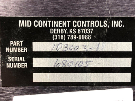 Mid-Continent 103003-1 Mid-Continent Controls Video Amplifier Unit
