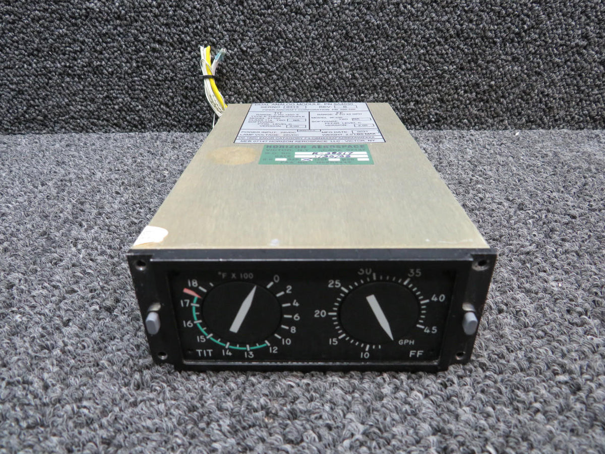 Horizon Aerospace  9A4030 Rev. B Horizon Aerospace Dual Analog Module, TIT and Fuel Flow (28V)