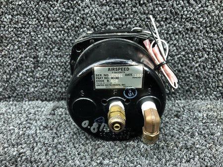 United Instruments 8130 (Code: B.552) United Instruments Airspeed Indicator (Lighted: 28V)