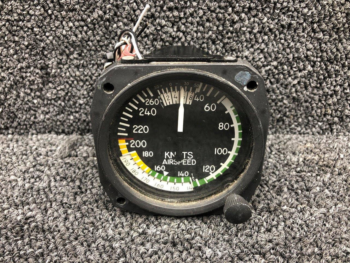 United Instruments 8130 (Code: B.552) United Instruments Airspeed Indicator (Lighted: 28V)