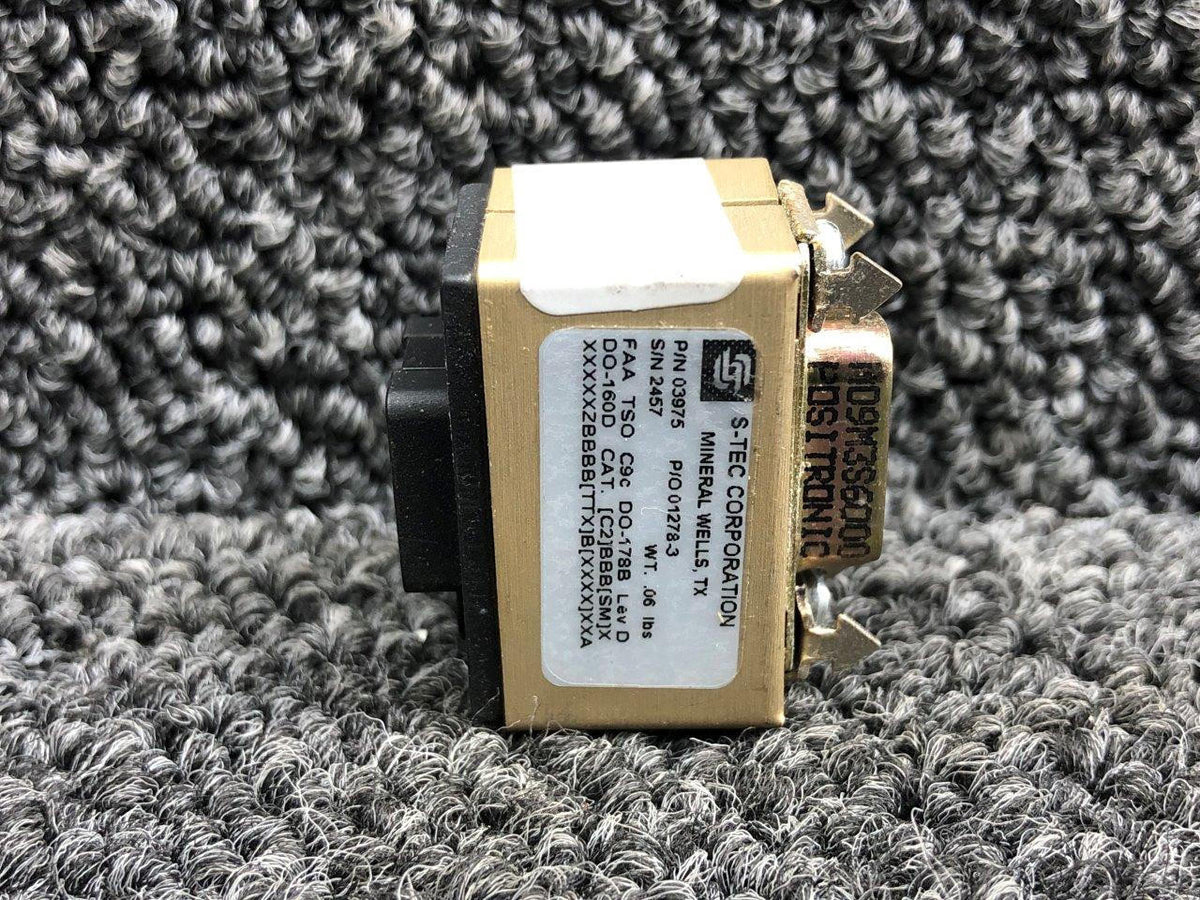 S-Tec Aviation Parts 03975 S-Tec GPSS Heading Unit Switch (Minus Connector)