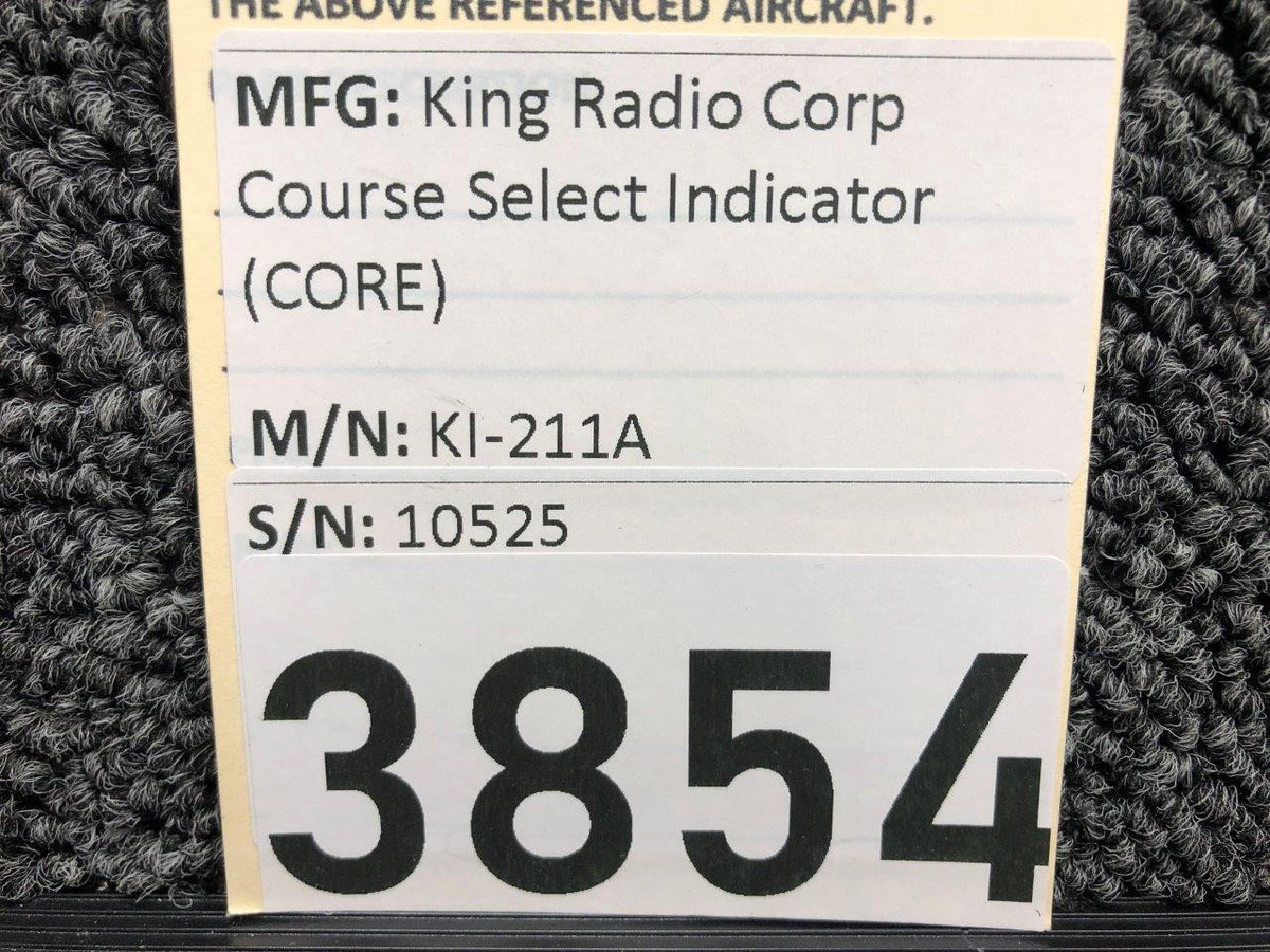 King Radio KI-211A King Radio Corp Course Select Indicator (Core)