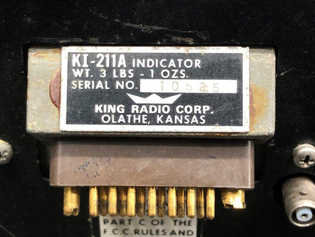 King Radio KI-211A King Radio Corp Course Select Indicator (Core)