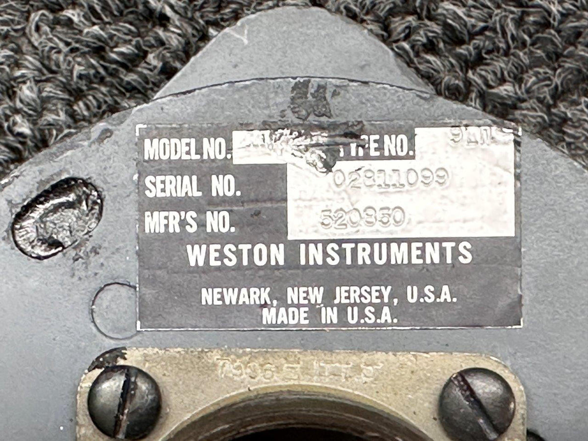 Weston 520850 Weston Instruments 1172 Course Deviation Indicator