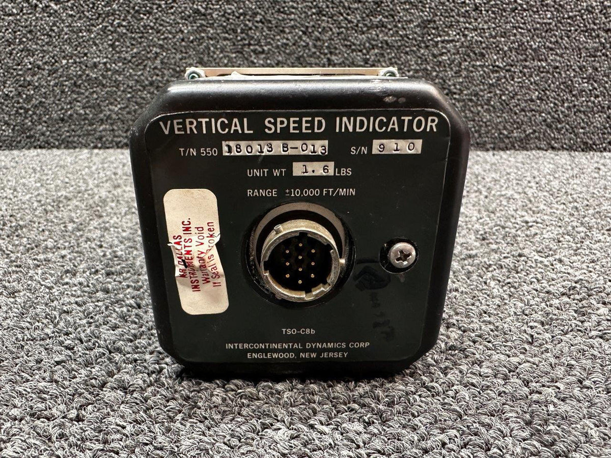 Intercontinental Dynamics Corp. 550-18013B-013 Intercontinental Dynamics Vertical Speed Indicator