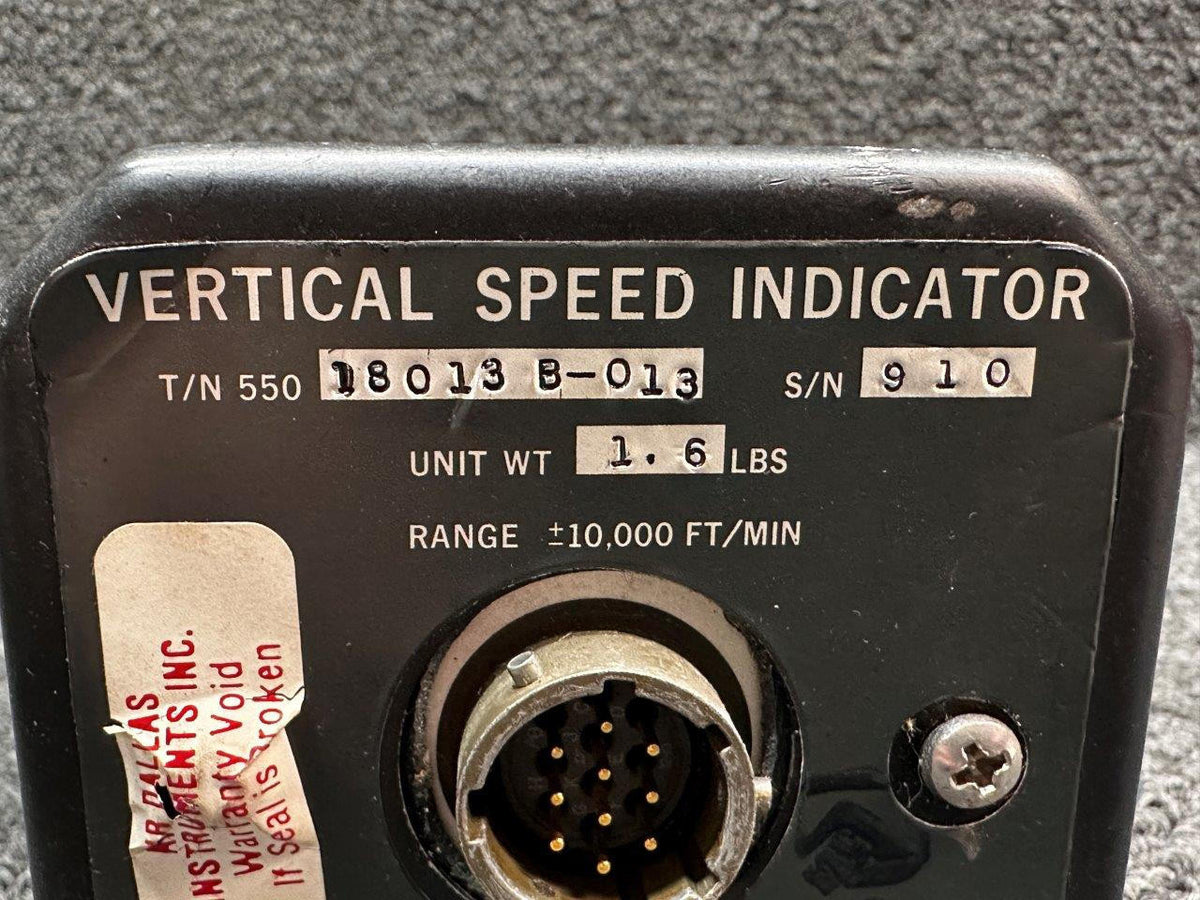 Intercontinental Dynamics Corp. 550-18013B-013 Intercontinental Dynamics Vertical Speed Indicator