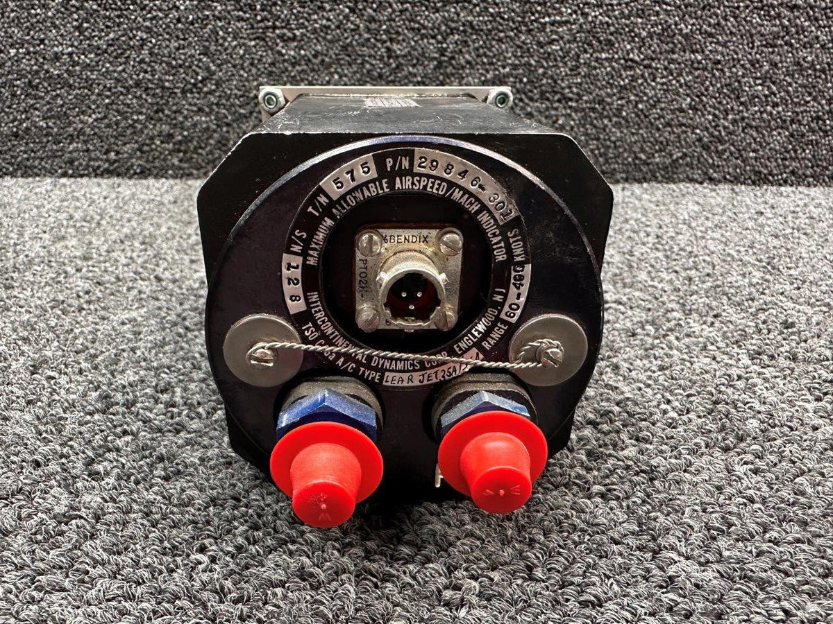 Intercontinental Dynamics Corp. 29846-301 Intercontinental Dynamics Mach Air Speed Indicator