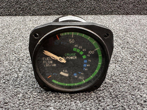 6060-2101 (Alt: C662020-0101) United Instruments Dual Fuel Flow Indicator