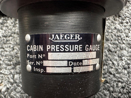 jaeger 1-1337AA Jaeger Cabin Altimeter Indicator