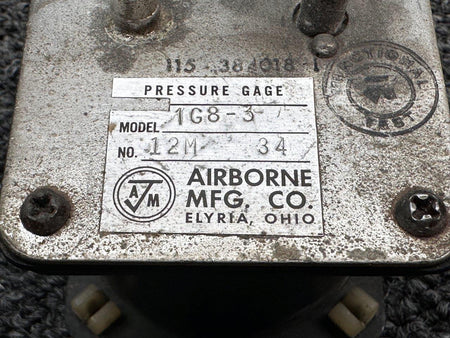 Airborne 1G8-3 Airborne Pressure Indicator