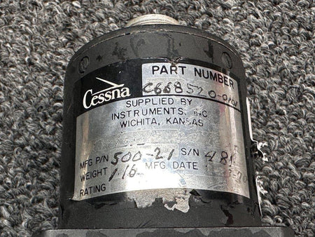 Instruments Inc 500-21 (Alt: C668520-0101) Instruments Outside Air Temperature Indicator
