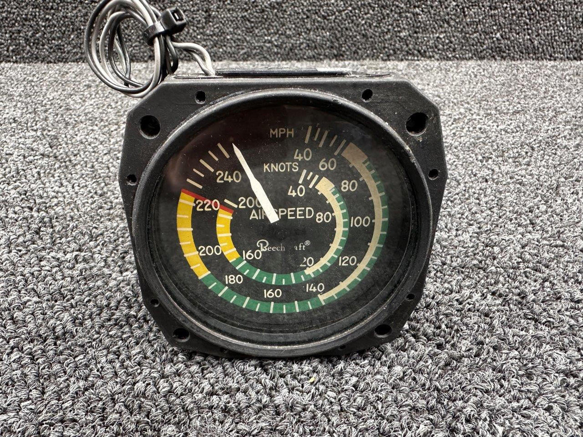 United Instruments 8025-13L United Instruments True Air Speed Indicator (Lighted with 13 Volts)
