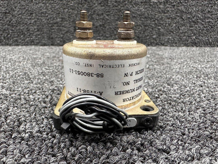 Hickok A-1158-11 (Alt: 58-380051-11) Hickok Electrical Fuel Quantity Indicator, Lighted