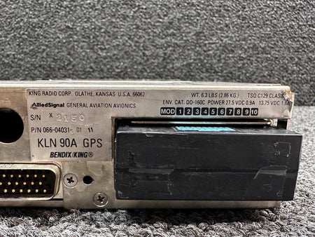 King Radio 066-04031-01, 071-01523-03 King Radio KLN-90A GPS Unit with Database (14 or 28V)
