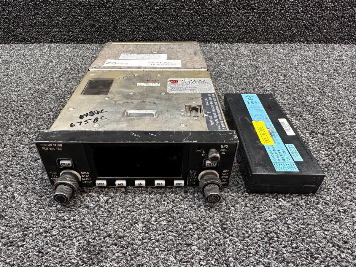 King Radio 066-04031-01, 071-01523-03 King Radio KLN-90A GPS Unit with Database (14 or 28V)