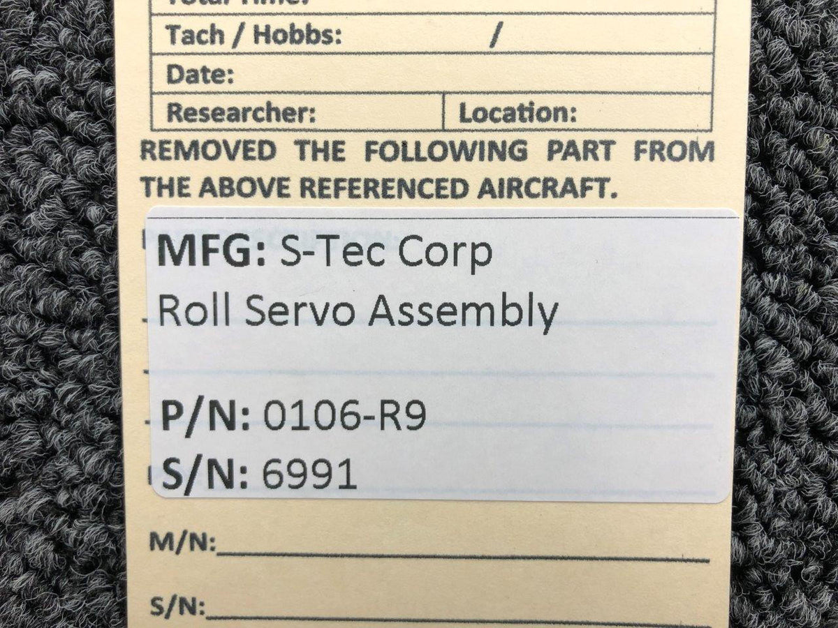 S-Tec Aviation Parts 0106-R9 S-Tec Corp Roll Servo Assembly