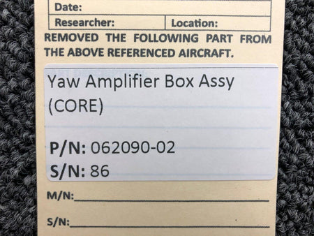 Does Not Apply 062090-02 Yaw Amplifier Box Assembly (CORE)