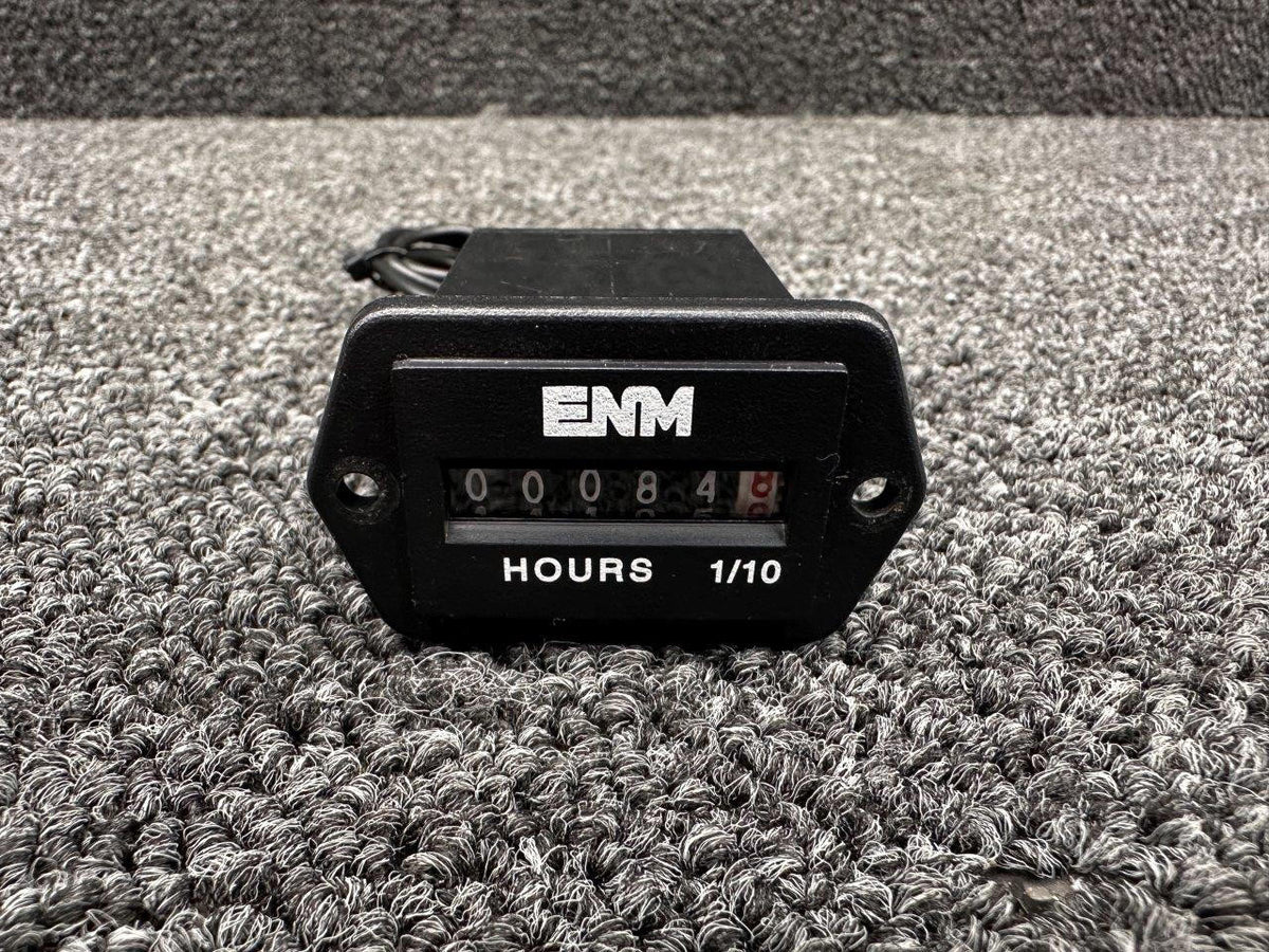 ENM T41E45 ENM Hour Meter Indicator (Hours: 84.8) (Volts: 10-80)
