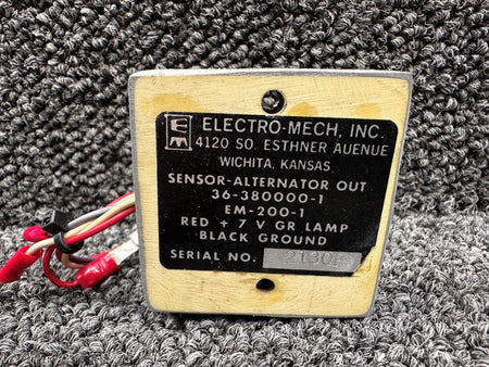 Electro-Mech EM-200-1 (Alt: 36-380000-1) Electro-Mech Sensor Alternator Out