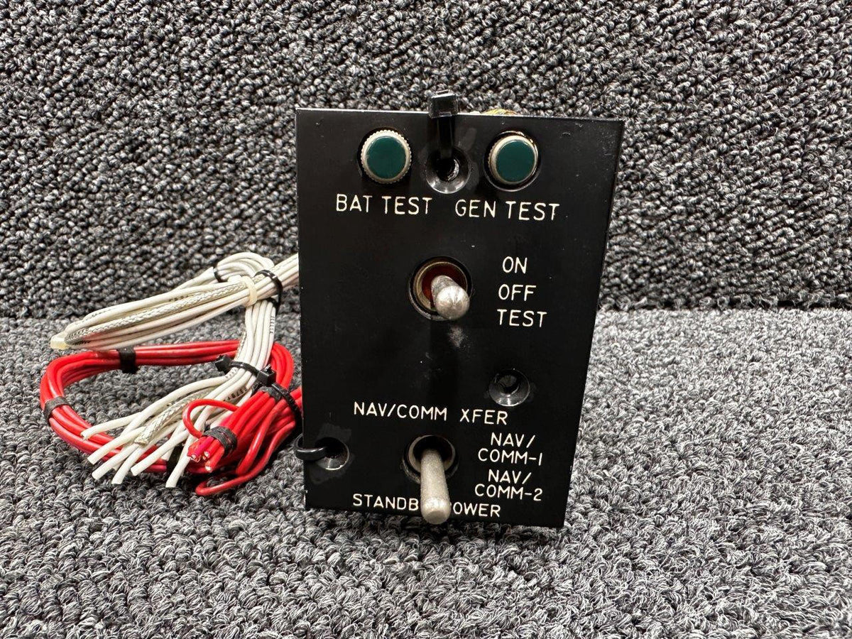 Beechcraft Parts MS25063-23 Beechcraft F33A Nav-Comm Transfer and Standby Power Switch Panel