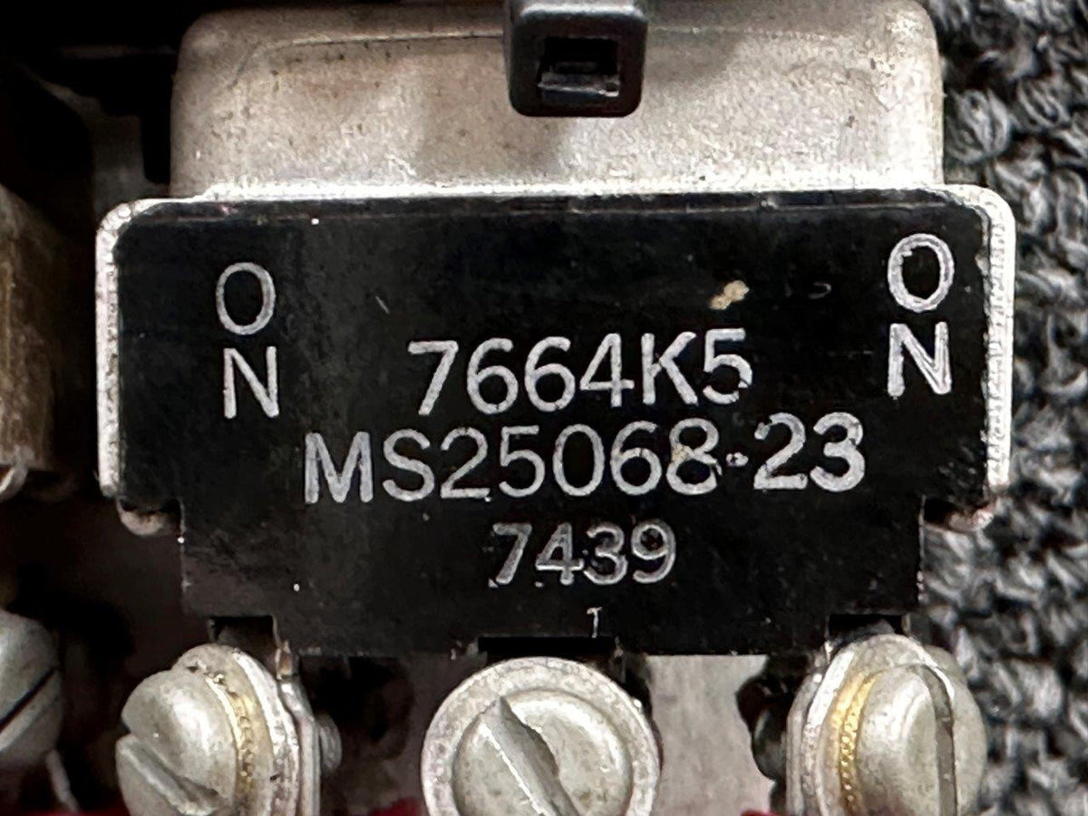 Beechcraft Parts MS25063-23 Beechcraft F33A Nav-Comm Transfer and Standby Power Switch Panel