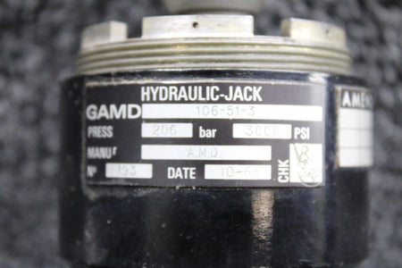 GAMD 106-51-3 GAMD Hydraulic Jack Actuator Right Hand