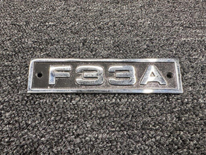 33-000057 Beechcraft F33A Fuselage Emblem
