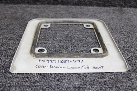 SAAB Aircraft Parts 7271851-571 SAAB 340A Oil Drain Cover Lower Forward