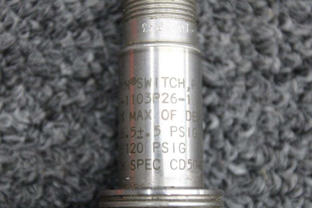 98087-1103P26-1 (Alt: 50-389121-1) Beechcraft ITT Pressure Switch