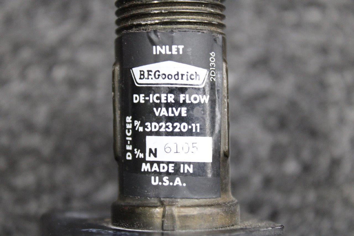 BF Goodrich  3D2320-11, 3D3575-1 BF Goodrich De-Icer Flow Valve (Volts: 28)