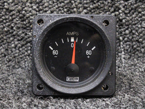 D1-211-5106 Mitchell Aircraft Products Ammeter Indicator (Amps: 60)