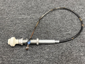 1213228-2 Cessna 210 Fine Adjust Throttle Control Cable (Length: 34-3/4”)
