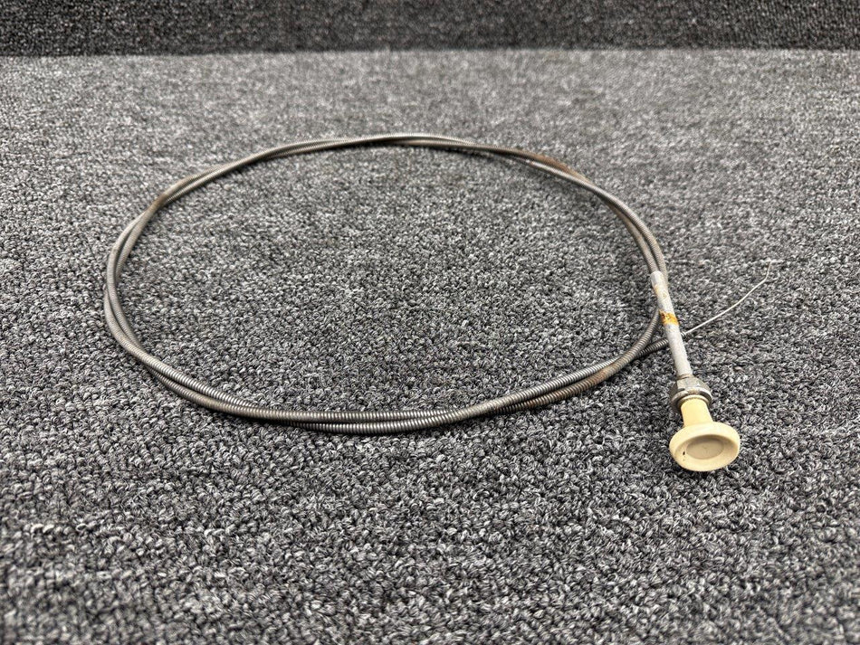 0850410-2 Cessna 210 Strainer Drain Valve Control Cable (Length: 78-1/4”)