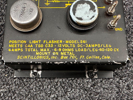 Scintillonics 261 Scintillonics Position Light Flasher (Volts: 12)