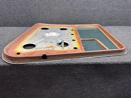 Cessna Aircraft Parts 1210040-1 Cessna 210 Cabin Door Structure LH with Latch and Storm Window