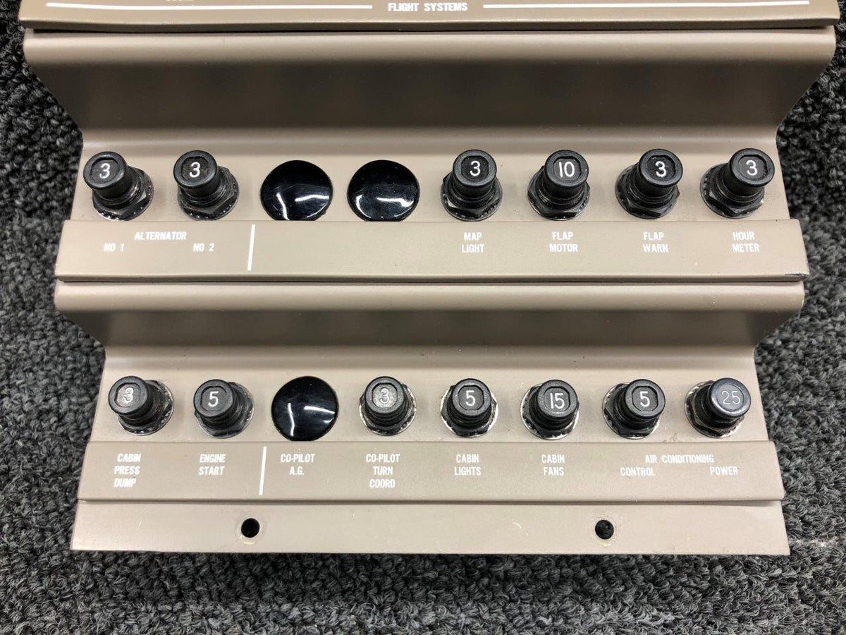 Klixon 89843-008 Piper PA46-350P Klixon Forward Circuit Breaker Panel (Amps: Various)