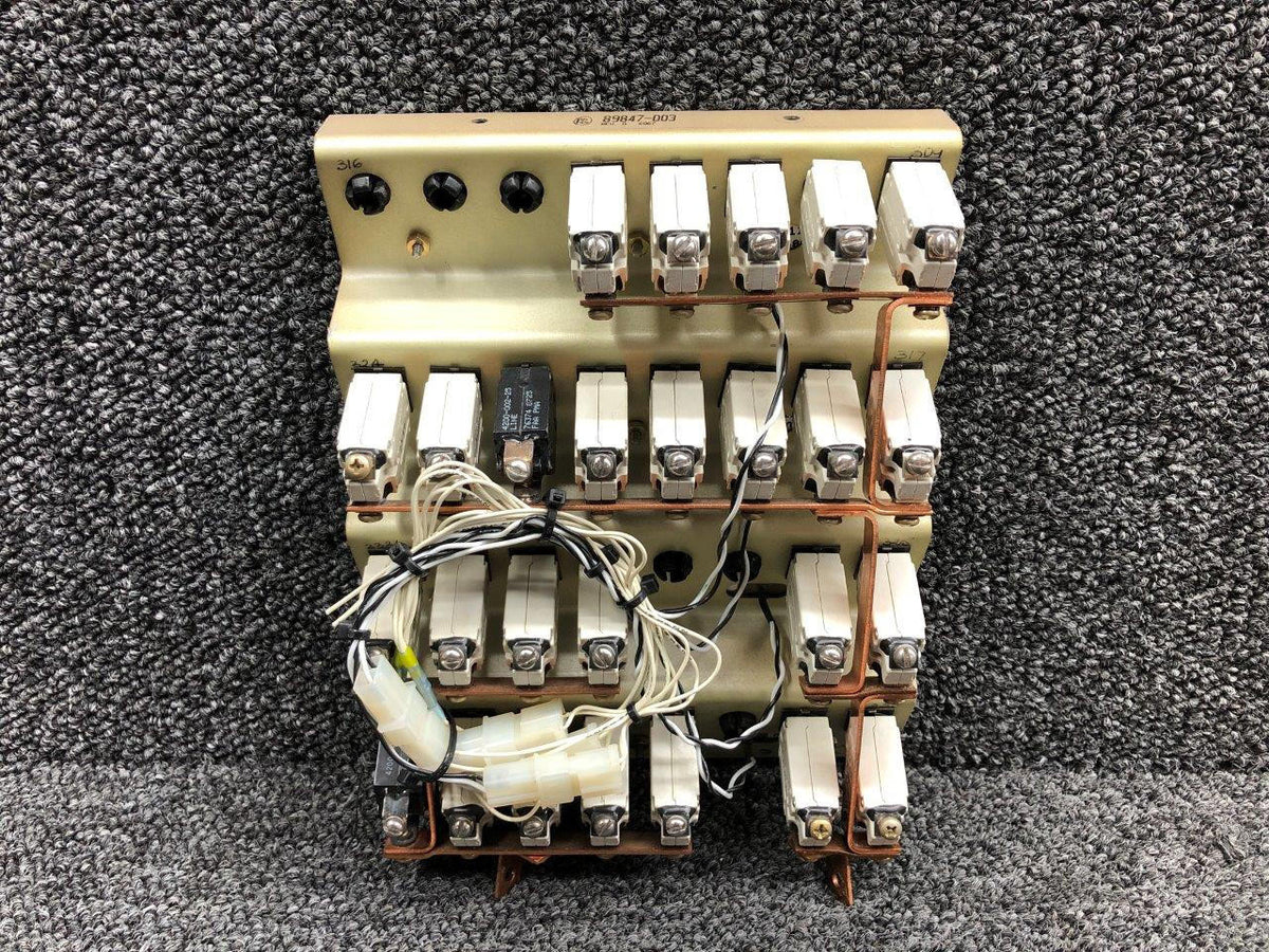 Klixon 89843-008 Piper PA46-350P Klixon Forward Circuit Breaker Panel (Amps: Various)