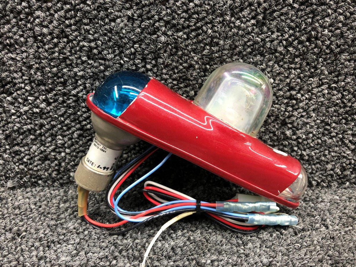 Whelen 01-0790071-01, 751-201 Whelen 90071 Wing Navigation Light with Lens, Shield