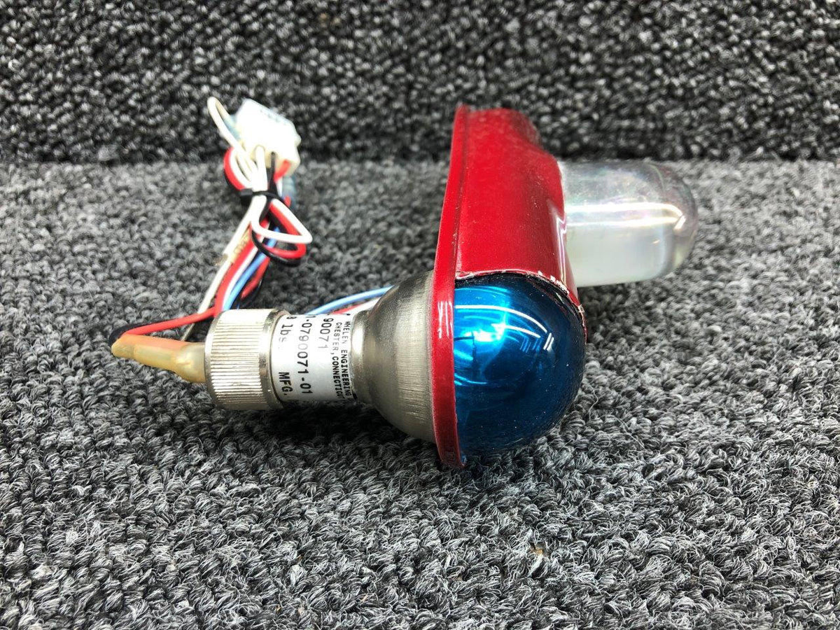 Whelen 01-0790071-01, 751-201 Whelen 90071 Wing Navigation Light with Lens, Shield