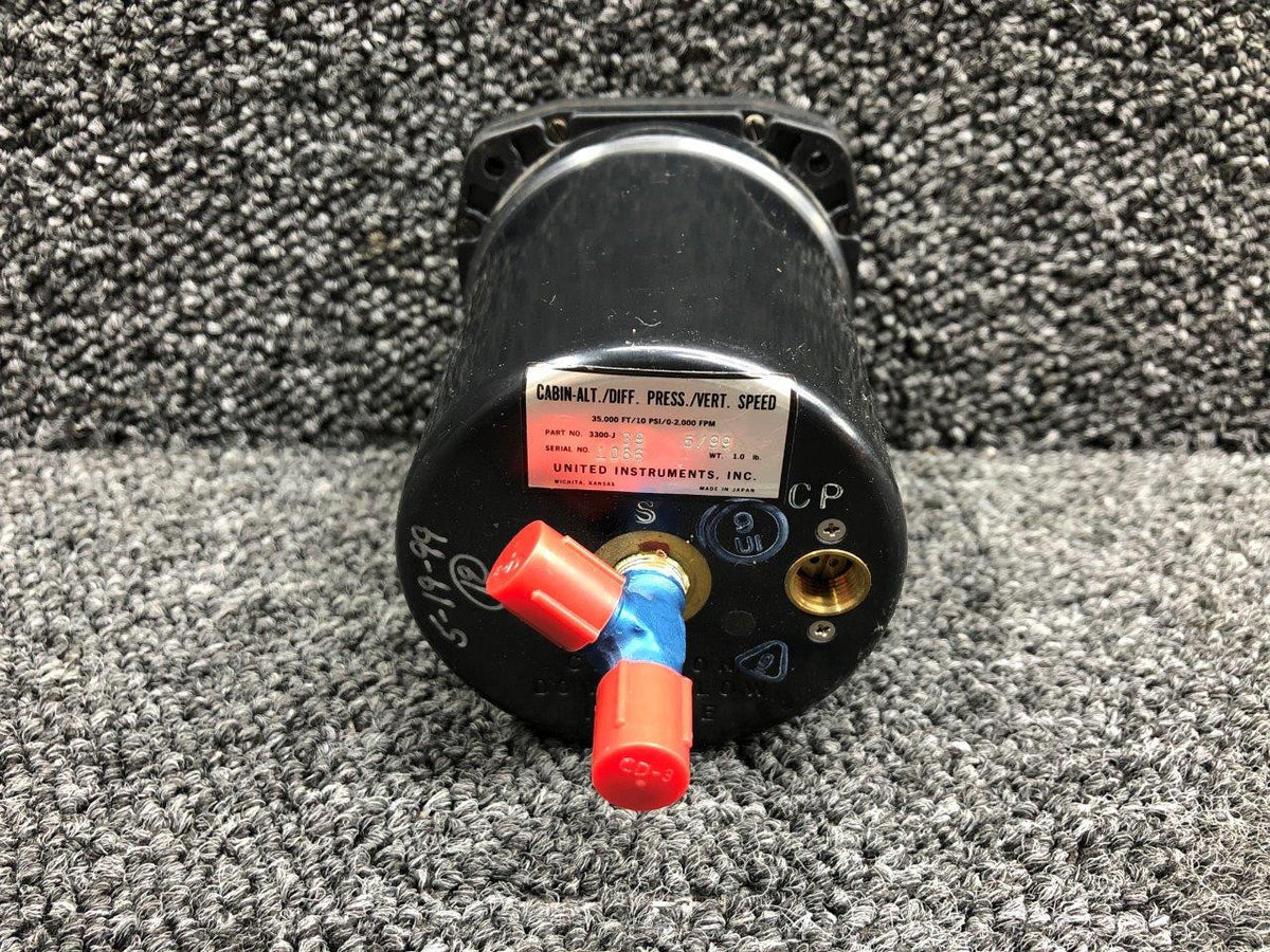 United Instruments 3300-J39 United Instruments Multifunction Tri-Gauge Assembly